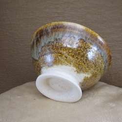 陶器ご飯茶碗（大）朝鮮唐津風 4枚目の画像