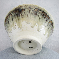 陶器ラーメンどんぶり・丸底１（朝鮮唐津風） 4枚目の画像