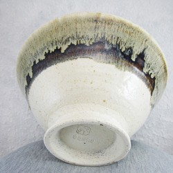 陶器ラーメンどんぶり・丸底２（朝鮮唐津風） 4枚目の画像