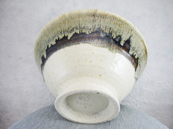 陶器ラーメンどんぶり・丸底２（朝鮮唐津風） 4枚目の画像