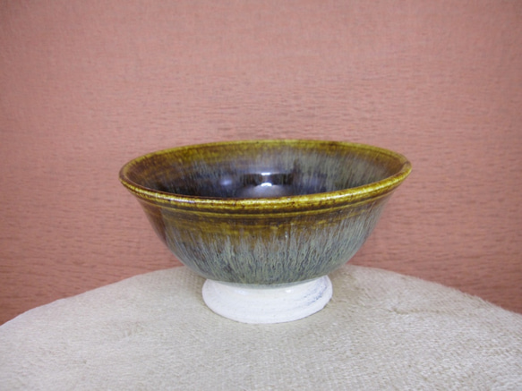 陶器ご飯茶碗（中）朝鮮唐津風 1枚目の画像