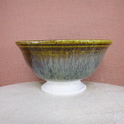 陶器ご飯茶碗（中）朝鮮唐津風 2枚目の画像