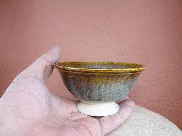 陶器ご飯茶碗（中）朝鮮唐津風 5枚目の画像