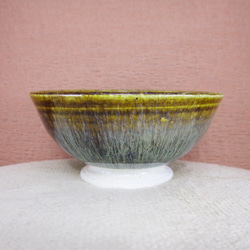 陶器ご飯茶碗（小）朝鮮唐津風 2枚目の画像