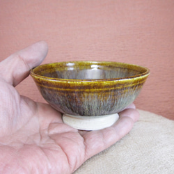 陶器ご飯茶碗（小）朝鮮唐津風 5枚目の画像