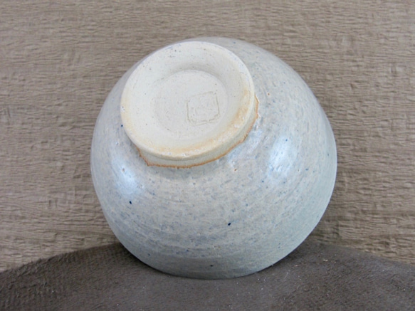 陶器ご飯茶碗（中）灰色 3枚目の画像