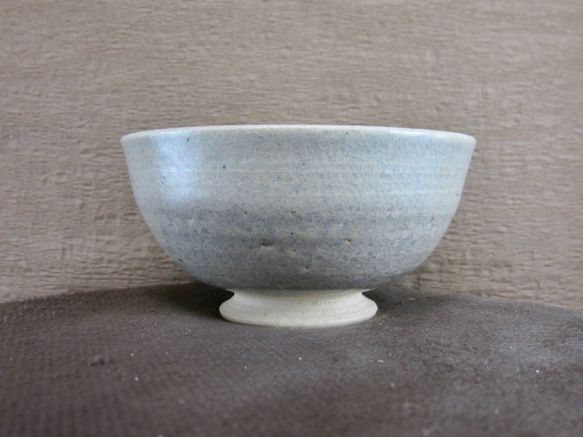 陶器ご飯茶碗（中）灰色 4枚目の画像