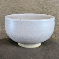 陶器ご飯茶碗（中）藁白釉 1枚目の画像