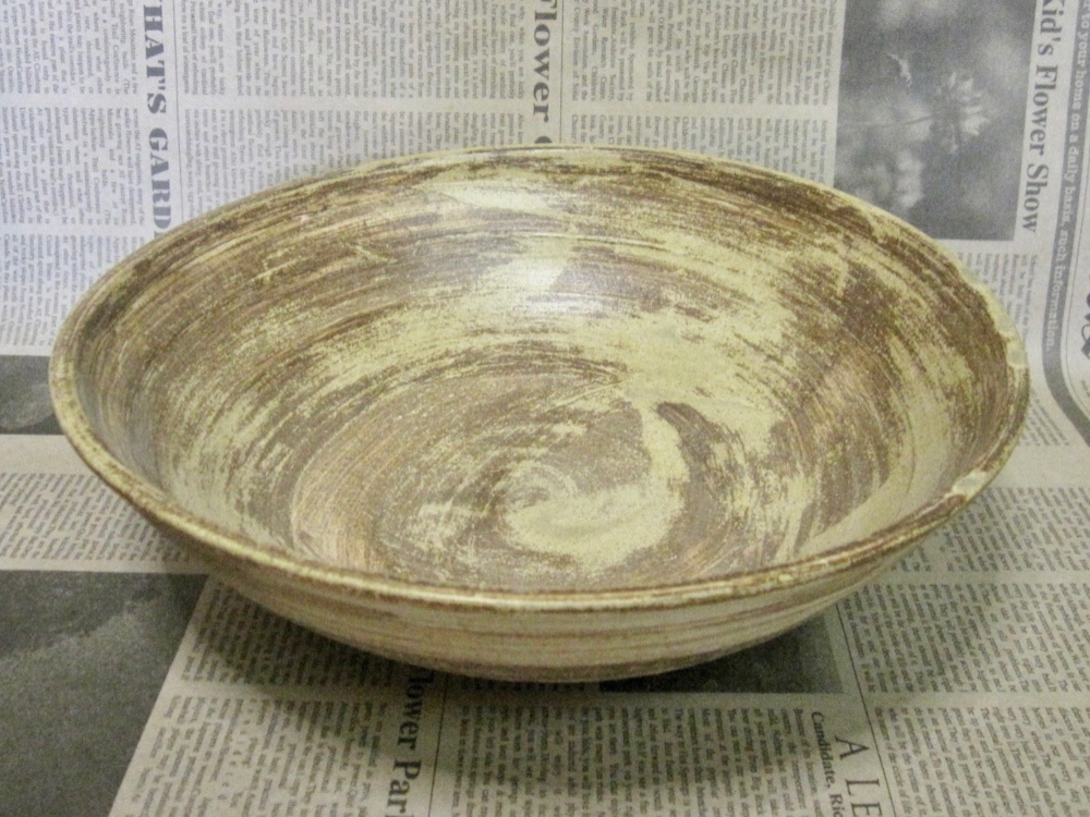 素晴らしい価格 水盤　花器　染付　大正瀬戸　印判手 工芸品