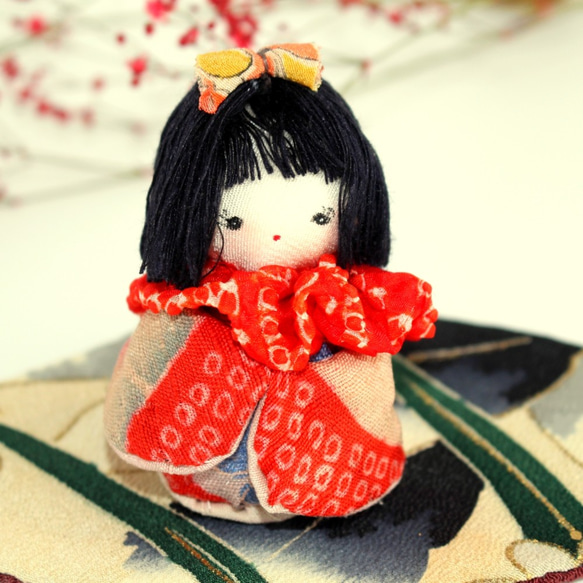 ちりめん人形 古布着物 ちりめん人形 古布着物
