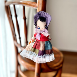 和布人形 木の葉の姫 人形 置物 飾り物 着物 古布 正絹 ちりめん