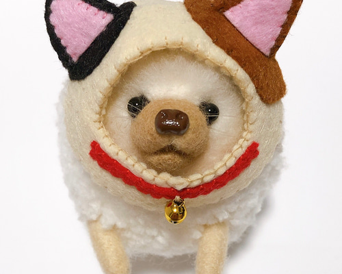 hacodeco様 ハリネズミ ニット帽はりねずみ 作家 ぬいぐるみ 受注販売