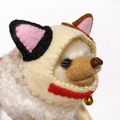 みけねこ ☆ ハリネズミ 【 被り物 帽子 顔ハメ かぶりもの はりねずみ