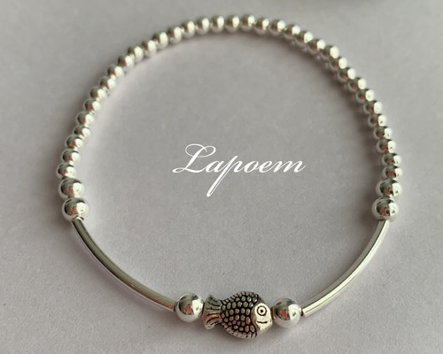 シルバー925 フィジーチャームブレスレット ブレスレット Lapoem 通販