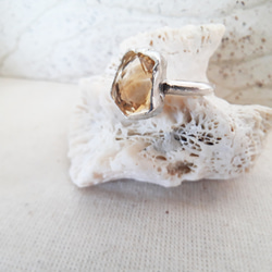 【11号】citrine ring silver925 1枚目の画像