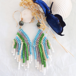 beads fringe pierce 3枚目の画像