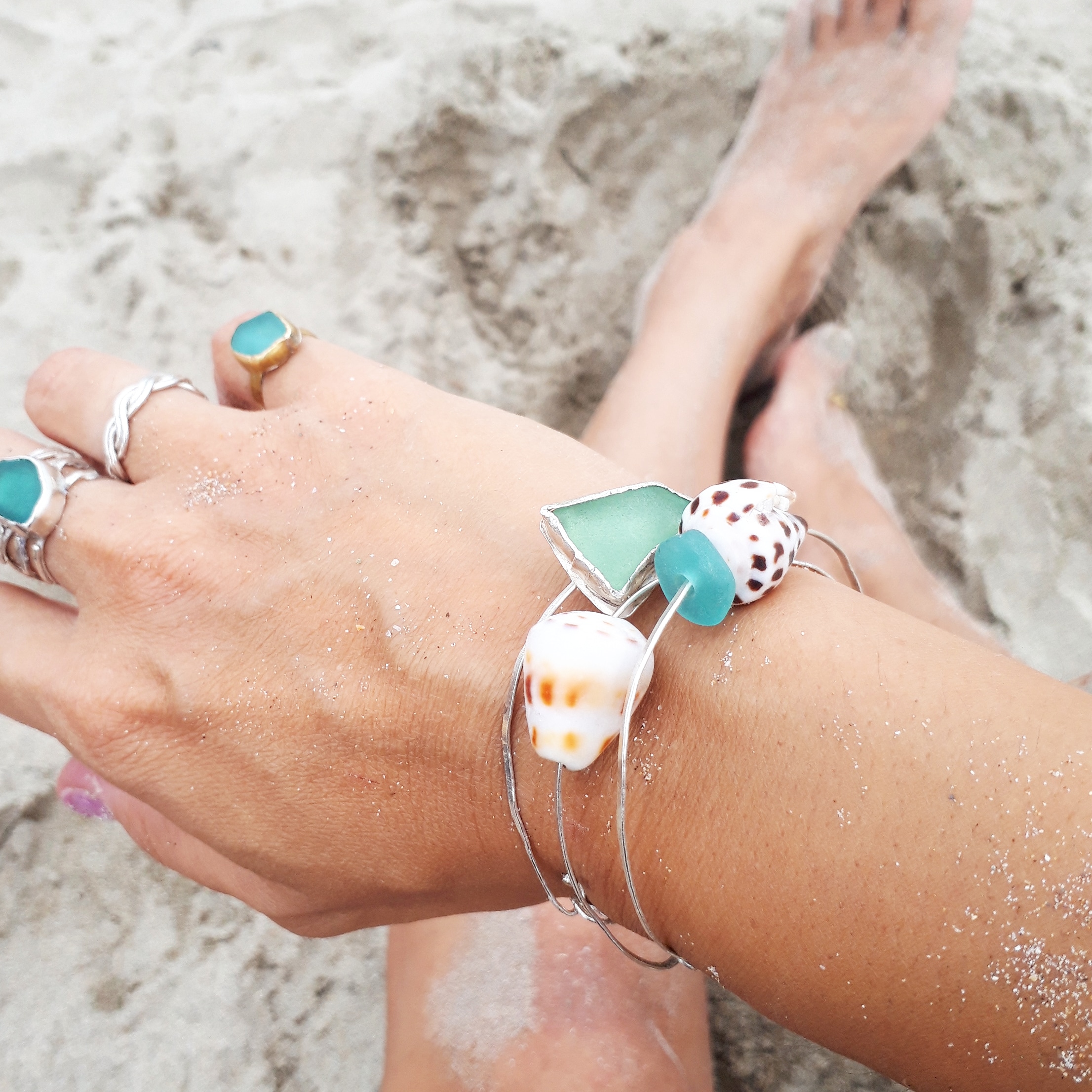 【silver925】beach bracelets