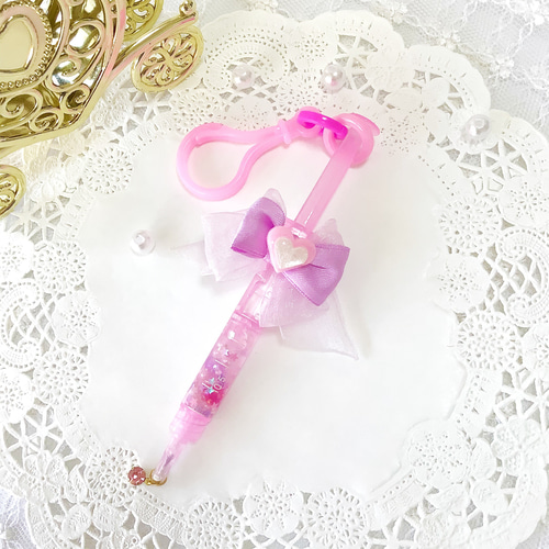 ゆめかわハートの注射器(キーホルダー) その他アクセサリー 「itS 