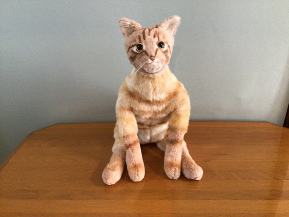 ママ募集❤茶トラ子猫ちゃん♡アートドール♡ぬいぐるみ♡ ママ募集❤