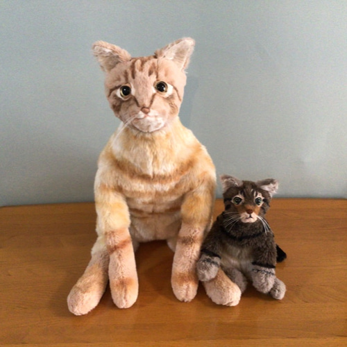 t様オーダーメイド品(愛猫ちゃん 茶トラ成猫45センチ
