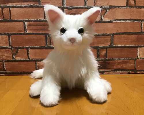 ちょがんちゃん❤️オーダー❤️生後15日♡子猫ちゃん♡アートドール♡ぬいぐるみ♡ 受注製作〉愛猫ちゃんオーダーメイド縫いぐるみ(成猫ちゃん