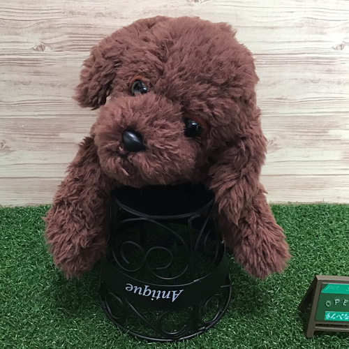 トイプードル リアル くたくた ふわふわ 子犬 縫いぐるみ ぬいぐるみ
