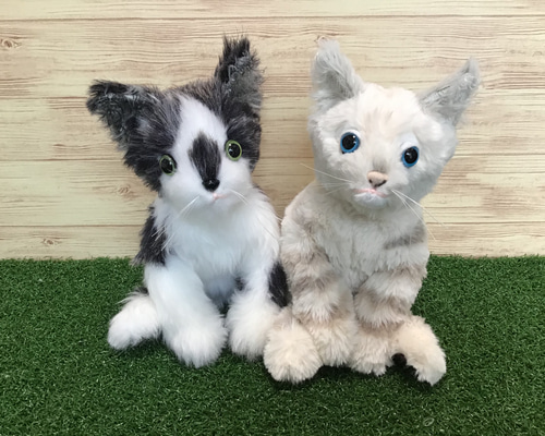 ミニミニ子猫ちゃん♡エキゾチック♡アートドール♡ぬいぐるみ♡ふわふわ♡ ミニミニ子猫ちゃん♡ふわふわ♡アートドール♡ぬいぐるみ