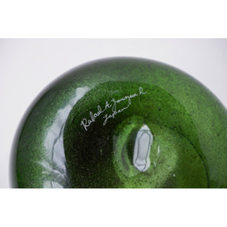 drop ball green vase 3枚目の画像