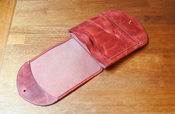 一個簡單的腰部袋&lt;野生紅&gt; 第7張的照片