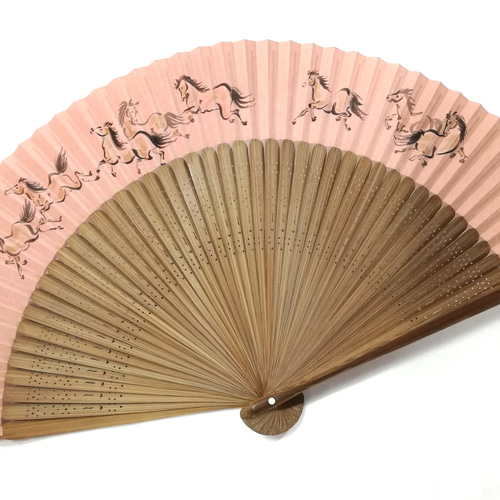 趣 -omomuki- <九頭馬-馬九行久-> 京扇子 その他ファッション