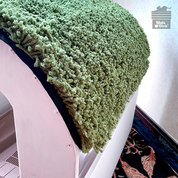 猫トイレカバー兼用ベッド「Mof Dock」モフドック 8枚目の画像