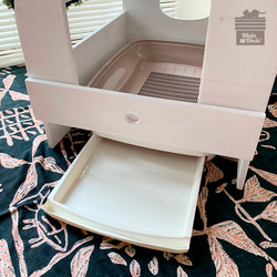 猫トイレカバー兼用ベッド「Mof Dock」モフドック 10枚目の画像
