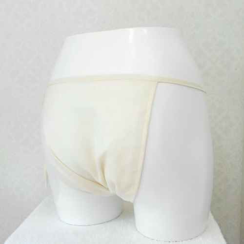 オーガニックコットン 生成り ダブルガーゼ ふんどしパンツ