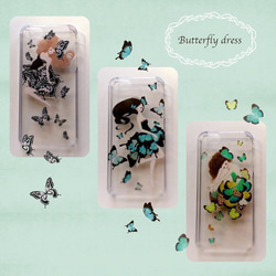 【iPhone5/5s/5c/6/6s/7】Butterfly dress ---mix--- 第4張的照片