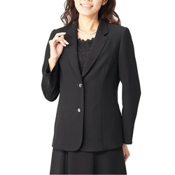 喪服 ブラックフォーマル レディース 送料無料 ジャケット 単品 日本製 大きいサイズ 法事 礼服 冠婚葬祭 7016 3枚目の画像