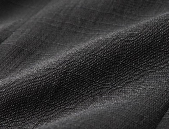涼しい高級喪服 美と機能性を持ち合わせたソアロン素材 1枚で様になるワンピース ブラックフォーマル 日本製 夏用6013 5枚目の画像