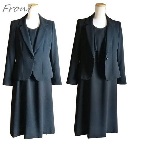 オールシーズン対応喪服 レディース大きいサイズ 日本製 ワンピース  