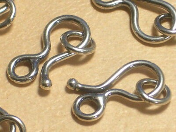 バリ島から直輸入【sv-8255c/シルバー925製】バリパーツ｜フック留具/1セット 1枚目の画像