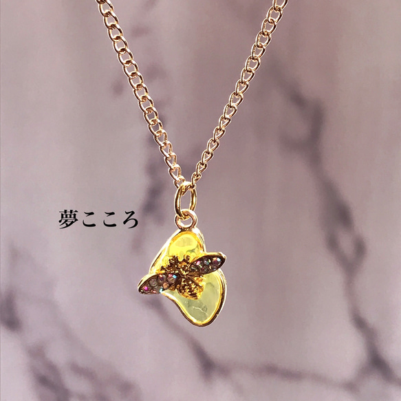 蜂と蜂蜜 ネックレス ネックレス・ペンダント 夢こころ 通販｜Creema 
