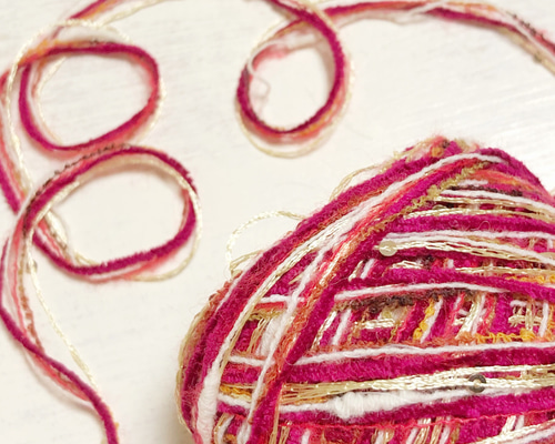 引き揃え糸【華 -Hana-】#101 毛糸 Fluffy yarns 通販 10532953