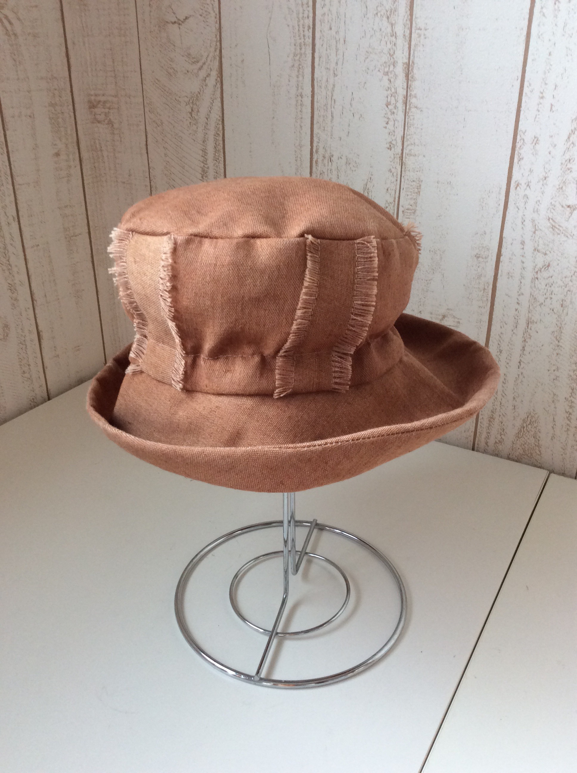 オリジナル一点物 ﾟ･*:.｡..｡.:*･ﾟﾟ･*:柿渋染め  No.1