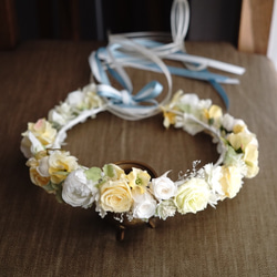 早割) 金柑と大王松のしめ縄飾り Bonne année2023 No.21ドライフラワー