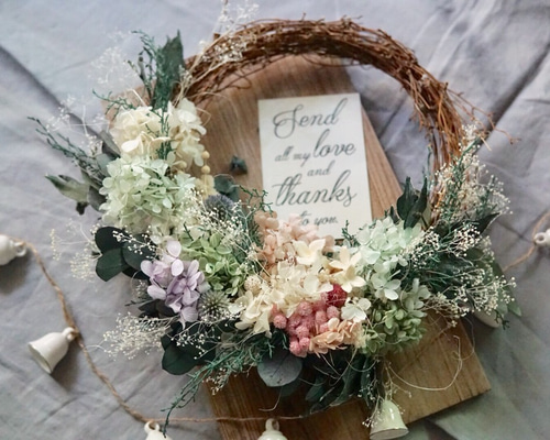 Raindeer' ボタニカル リースブーケ リース mille fleurs 通販 4889888