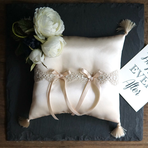 専用＊Ringpillow＆Message arrange＊アンティークアレンジ 専用＊Ring pillow＆Message arrangeアンティークアレンジ