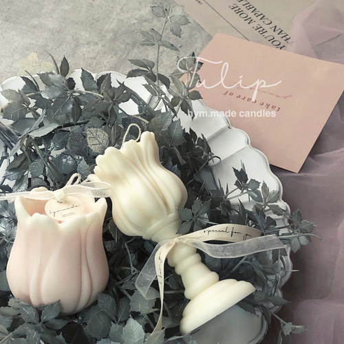 ♥③種類 花キャンドル♥ソイキャンドル 韓国インテリア 結婚式