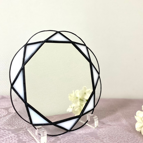 Feng shui Flower Mirror 
