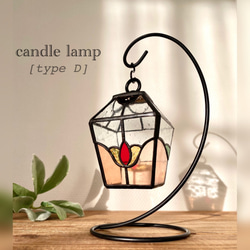 ✮美品✮ ステンドグラス　ボタニカル　壁掛け　オブジェ ステンドグラス＊ 壁掛けパネル バラとお花 (アイスブルー