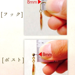 maruイヤリングL 3枚目の画像