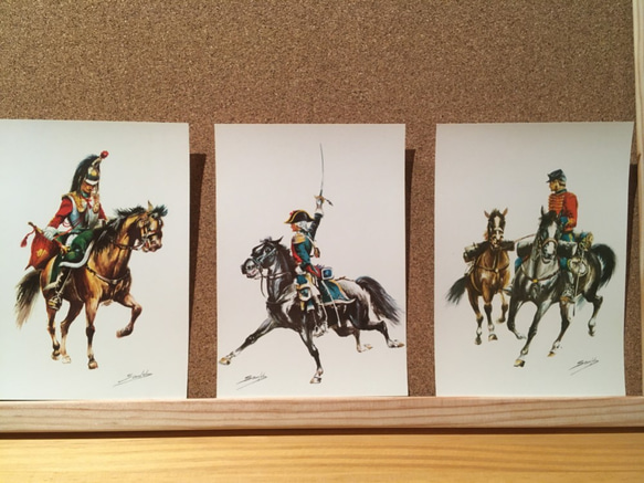 【1品限り！】スペイン騎兵隊シリーズ　ヴィンテージポストカード　18枚セット 4枚目の画像