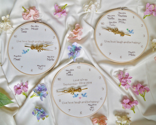 新品　オルセー美術館の時計　オーナメント　グッズ　　未使用　ハンドメイド　刺繍 新品 オルセー美術館の時計 オーナメント グッズ 未使用